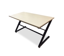 BÀN LÀM VIỆC CHÂN Z MẶT GỖ