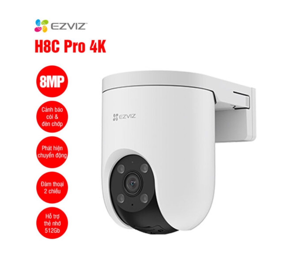 Camera WiFi EZVIZ H8C Pro 4K 8MP