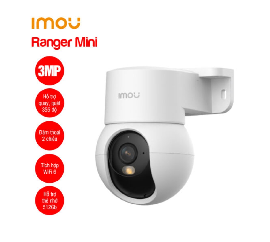 Camera Wifi trong nhà iMOU Ranger Mini 3MP (IPC-K2MP-3H1WE)