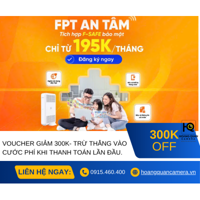 Voucher giảm giá wifi FPT- 300K